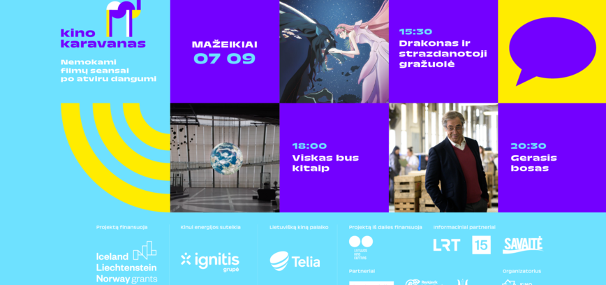 KINO KARAVANAS jau Mažeikiuose!