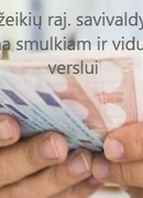 Parama smulkiajam ir vidutiniam verslui Mažeikiuose