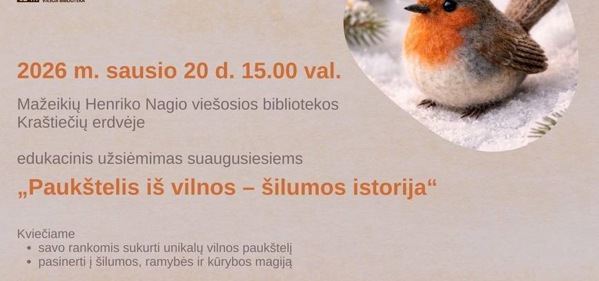 Educational activity for adults 