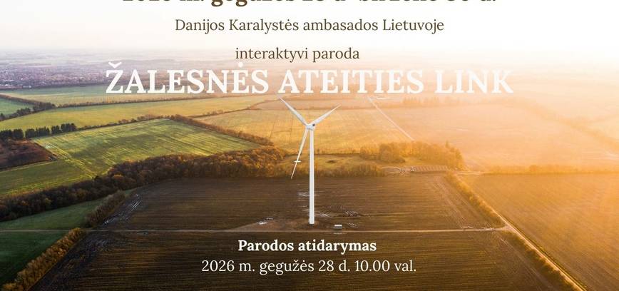Interaktyvi paroda „Žalesnės ateities link“