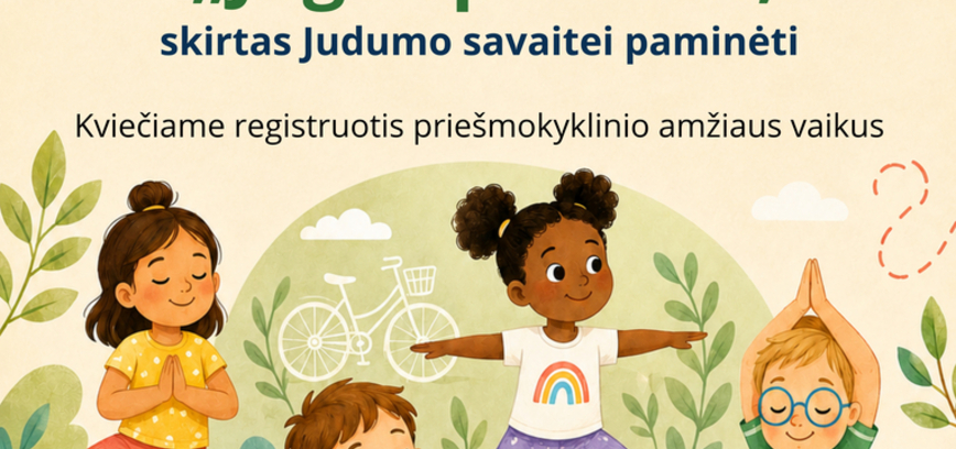 Die Aktivität ist der Mobilitätswoche „Yoga-Märchen“ gewidmet.