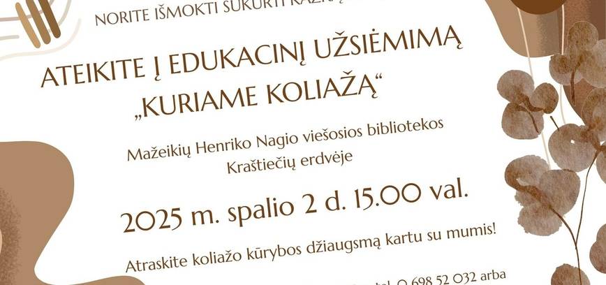 Izglītojoša aktivitāte 