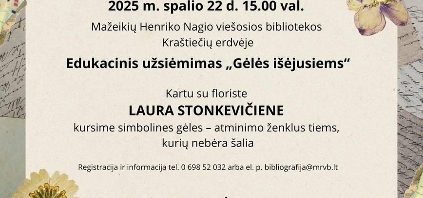 Izglītojoša aktivitāte 