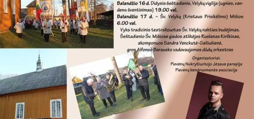 Šv. Velykos Pievenų Nukryžiuotojo Jėzaus Bažnyčioje