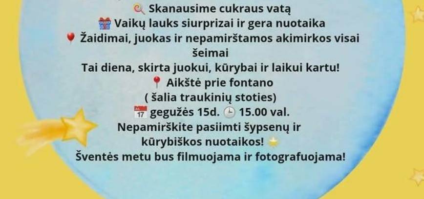 Празднование Дня защиты детей и Дня семьи.