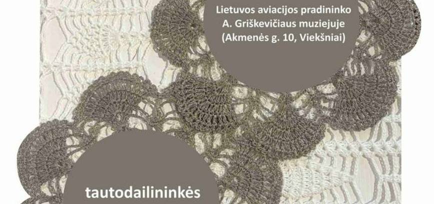 autodailininkės Adelės Urniežienės nertų, megztų darbų paroda