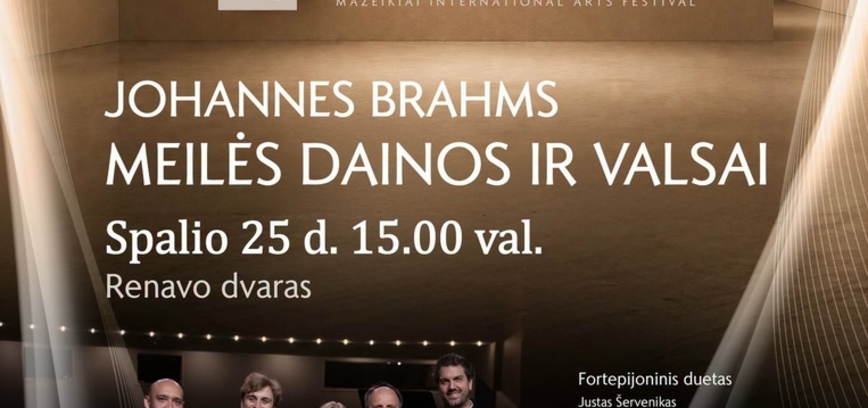 JOHANNES BRĀMSS – MĪLESTĪBAS DZIESMAS UN VALŠI