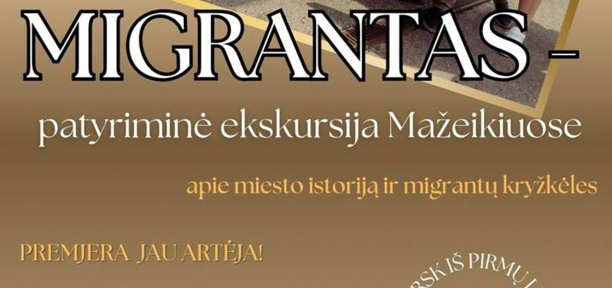 Projekto „Migrantas Mažeikiuose“ viešinimo renginys