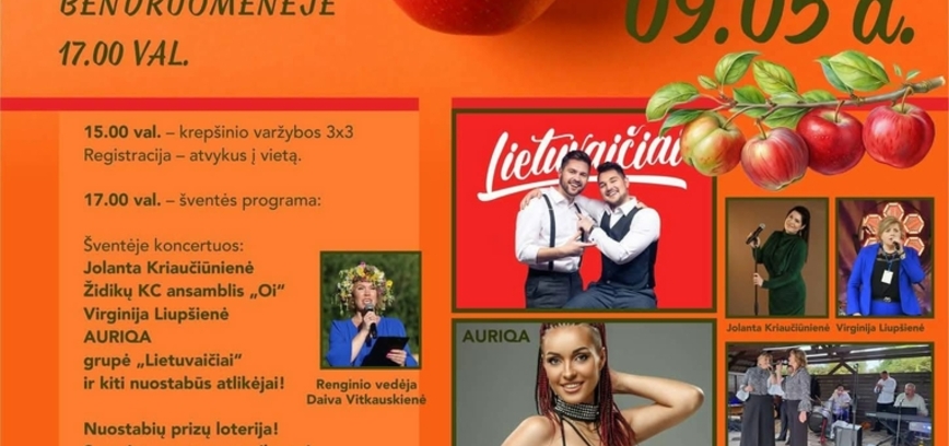 Apple Festival in Bugeniai