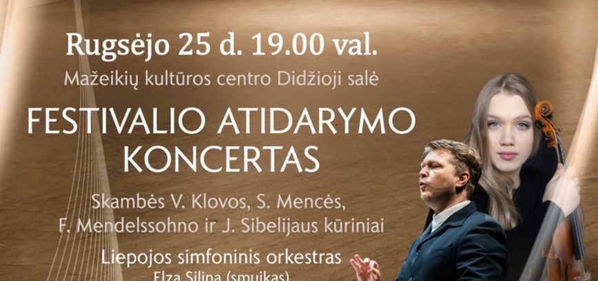 Eröffnungskonzert des Kunstfestivals Mažeikiai