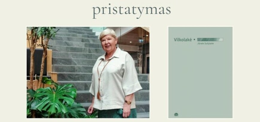 Jūratė Sučylaitė pristatys naujausią poezijos knygą „Vilkolakė“