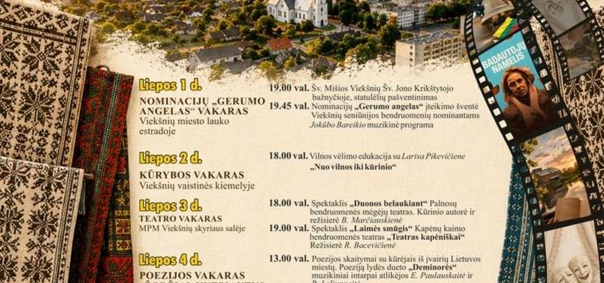 10th Cultural Evenings in Viekšniai