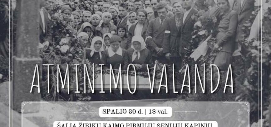 Atminimo valanda Žibikuose