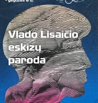Ausstellung von Skizzen von Vladas Lisaitis