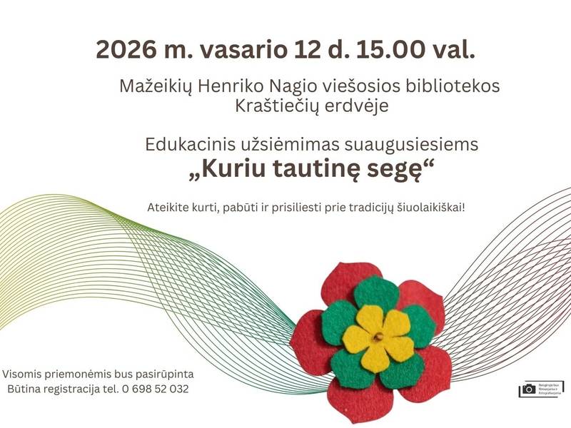 Aktywność edukacyjna dla dorosłych „Tworzę broszkę narodową”