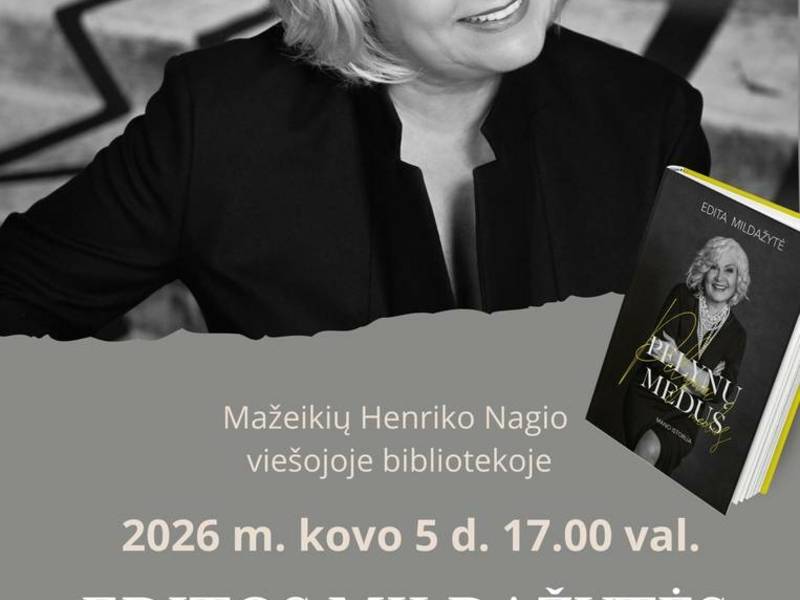 Prezentacja książki Edity Mildažytė „Miód piołunowy”