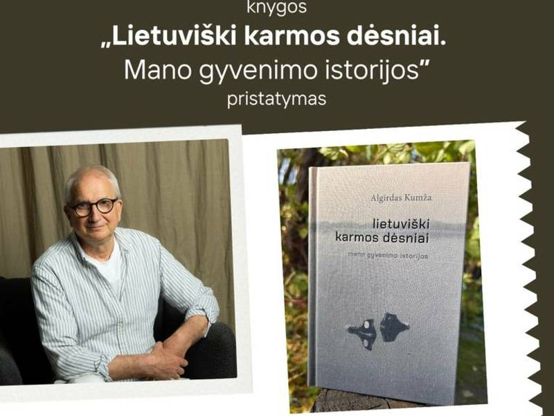 Книга Альгирдаса Кумжи «Литовские законы кармы. Истории моей жизни»