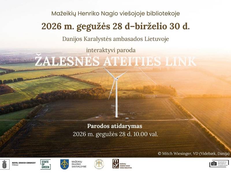 Interaktyvi paroda „Žalesnės ateities link“