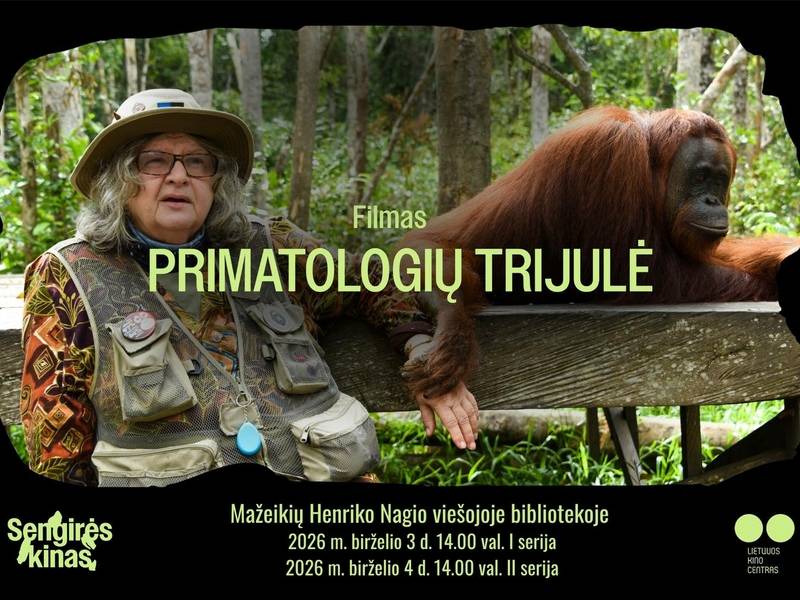 Dokumentinis filmas „Primatologų trijulė“ (1 serija)
