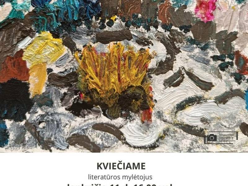 Skaitytojų klubo susitikimas „Sutemų valanda"