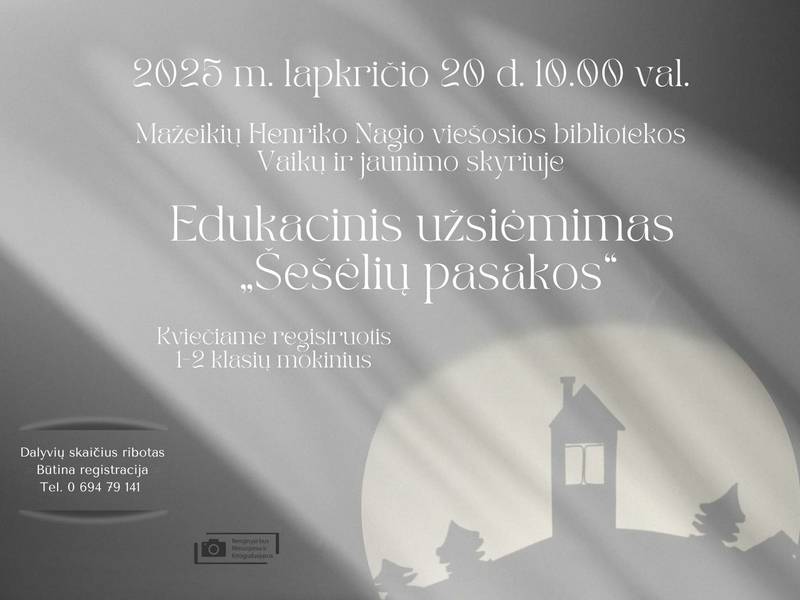 Educational activity "Shadow Tales"