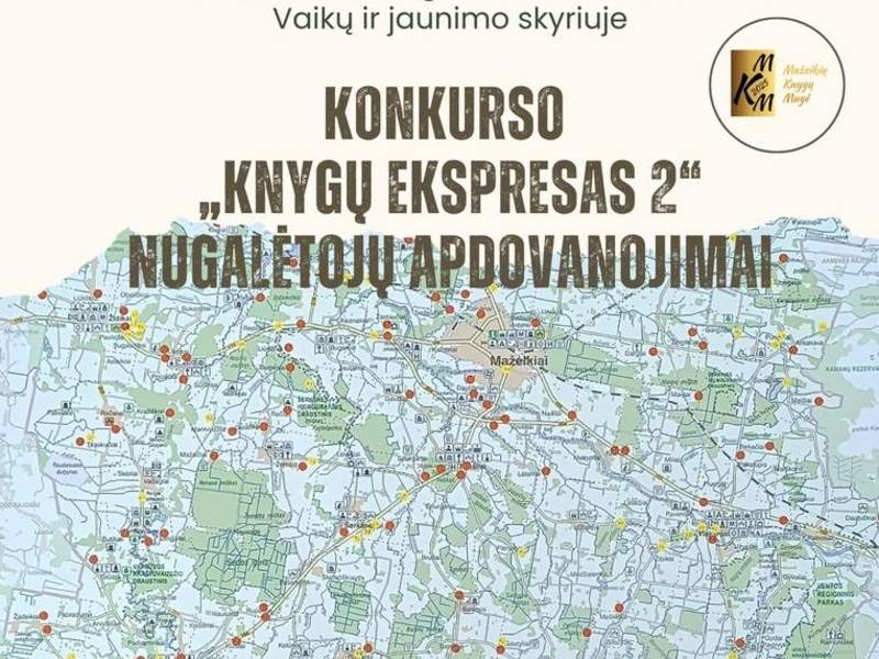 Awards for the winners of the "Book Express 2" competition