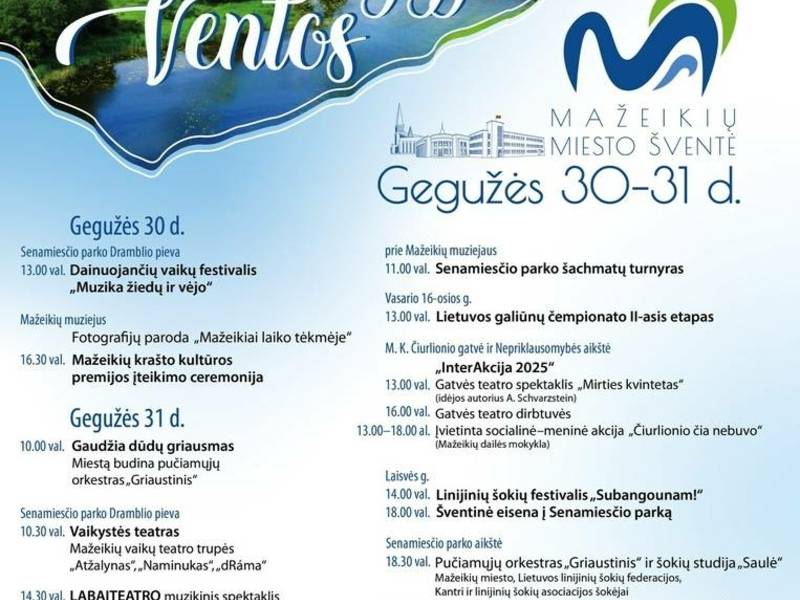 Miestas vingyje Ventos 