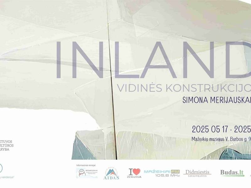 Simona Merijauskaitė's painting exhibitions INLAND