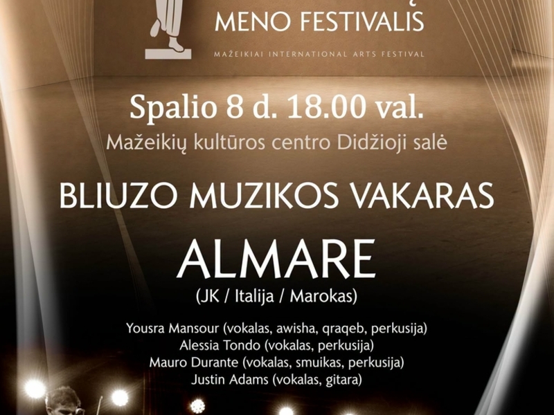 Blues music evening with the band Almare