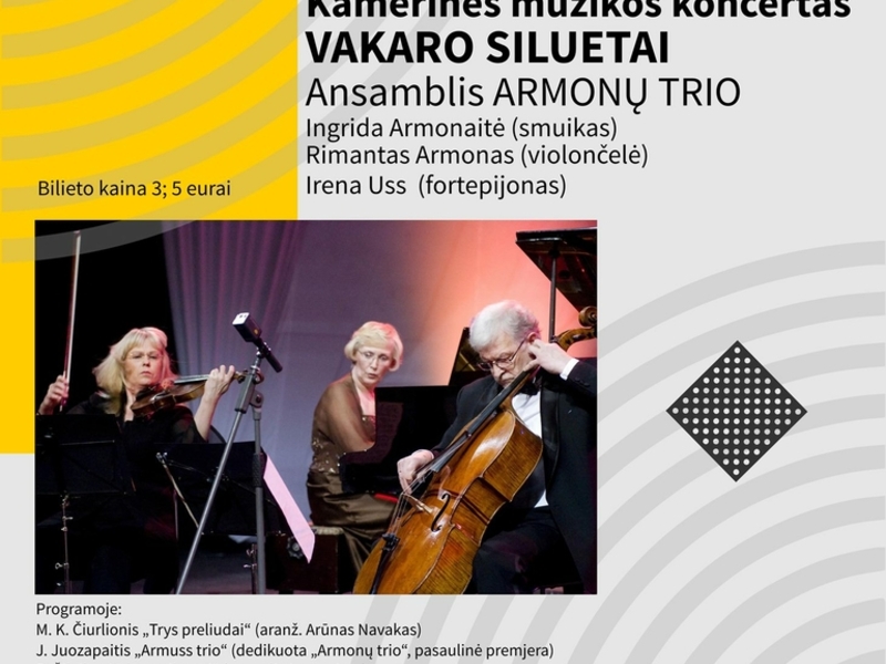 CHAMBER MUSIC CONCERT "Evening Silhouettes"