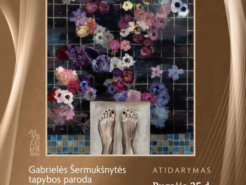 Gabrielės Šermukšnytės tapybos paroda KARTĄ SVAJONĖSE