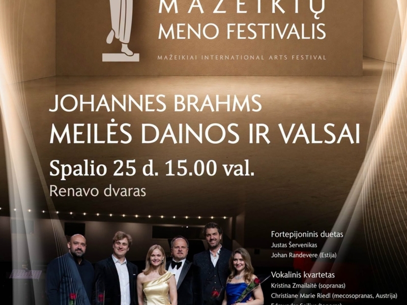 JOHANNES BRAHMS – LIEBESLIEDER UND WALZER