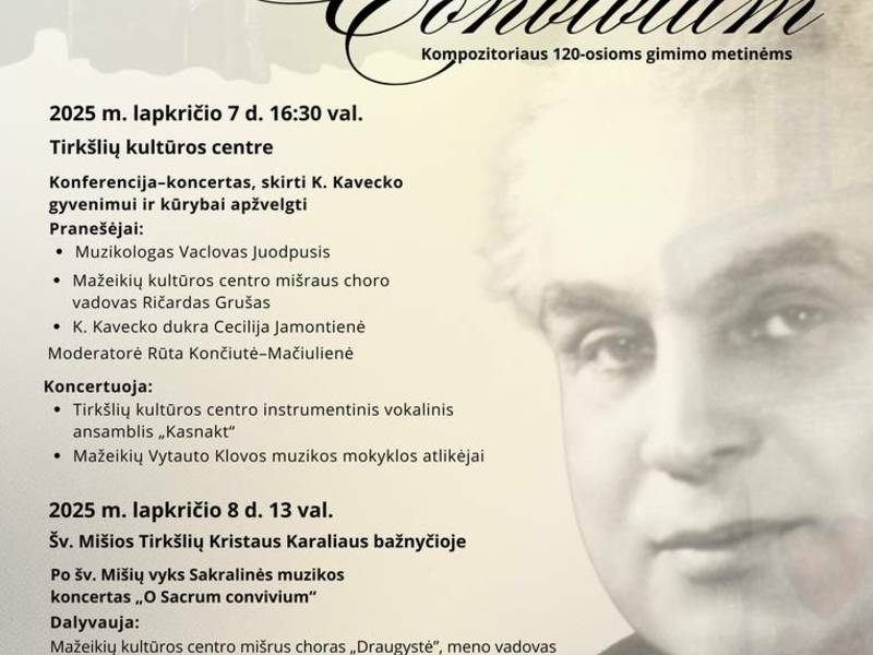 Festiwal Muzyki Sakralnej Konrada Kaveckiej „O Sacrum Convivium”