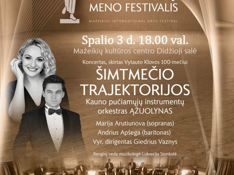 Concert dedicated to the 100th anniversary of Vytautas Klova