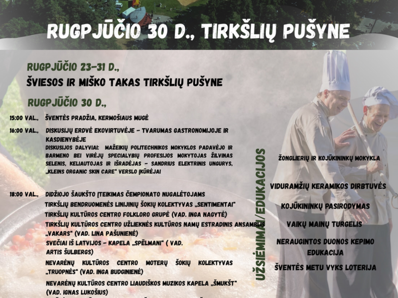 Kopūstienės virimo čempionatas ir kermošius
