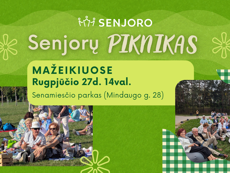 "Seniors' Picnic" in Mažeikiai