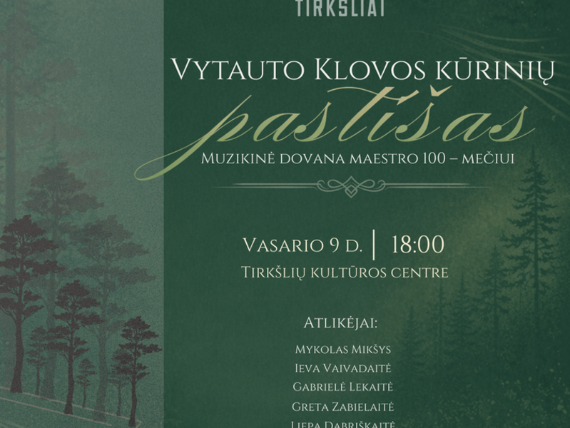 Пастиш на произведения Витаутаса Кловы