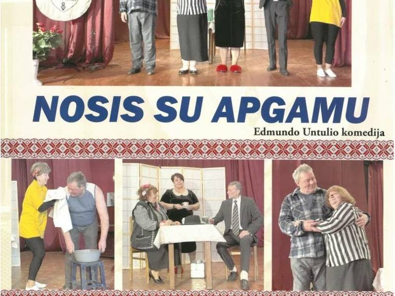 Edmundas Untulis' comedy "Nose with a Mole"