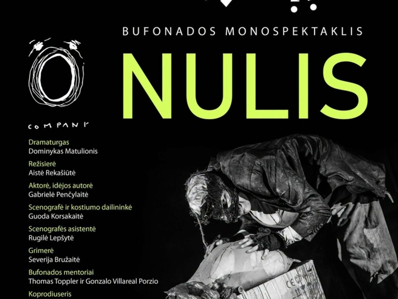 Bufonados monospektaklis „Nulis“