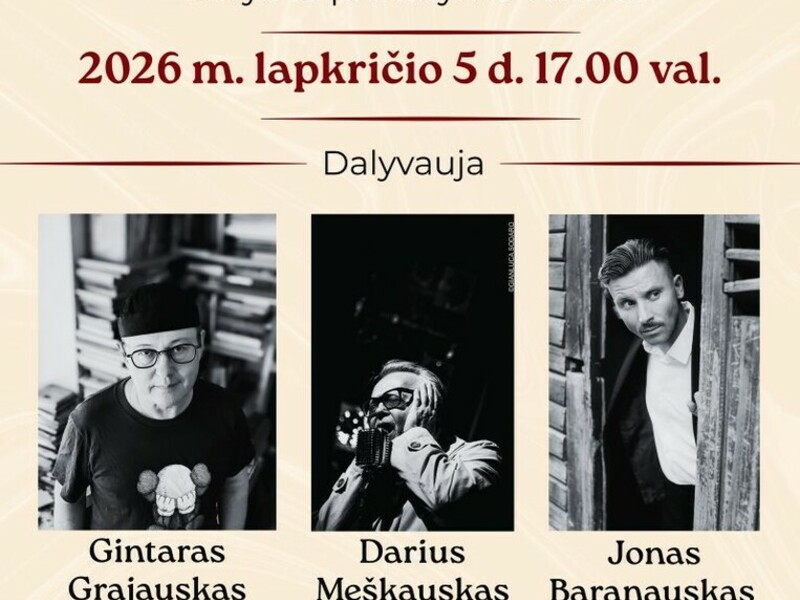 Gintaro Grajausko kūrybos vakaras