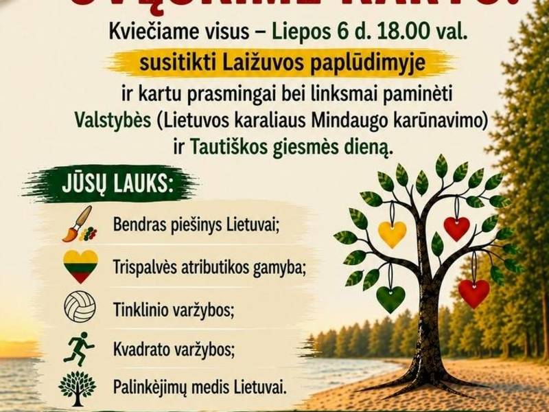 Wspomnienie 6 lipca w Laižuva