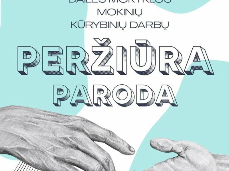 Przegląd i wystawa prac twórczych studentów Szkoły Artystycznej w Możejkach
