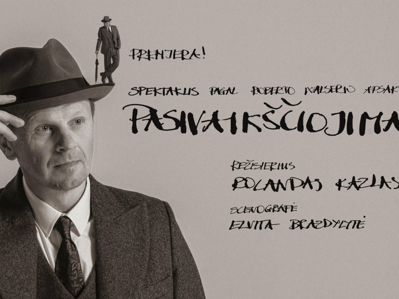 WALKING R. Walser (dir. R. Kazlas). Premiere!