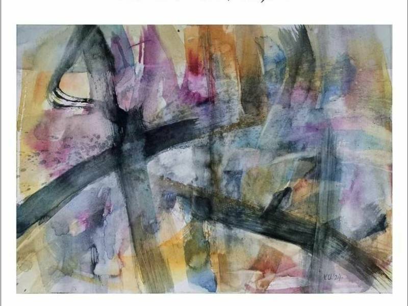 Exhibition of works by local artist Vytautas Udra