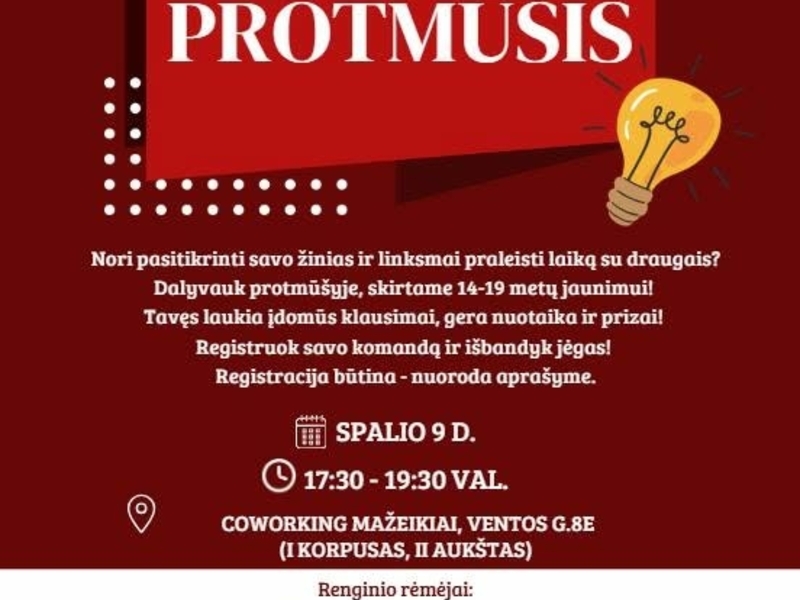 Protmūšis jaunimui