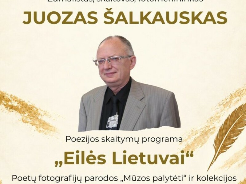 Susitikimas su Juozu Šalkausku