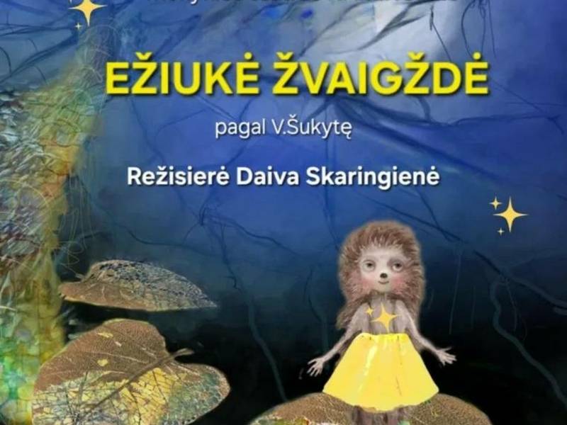 Spektaklis „Ežiukė žvaigždė“