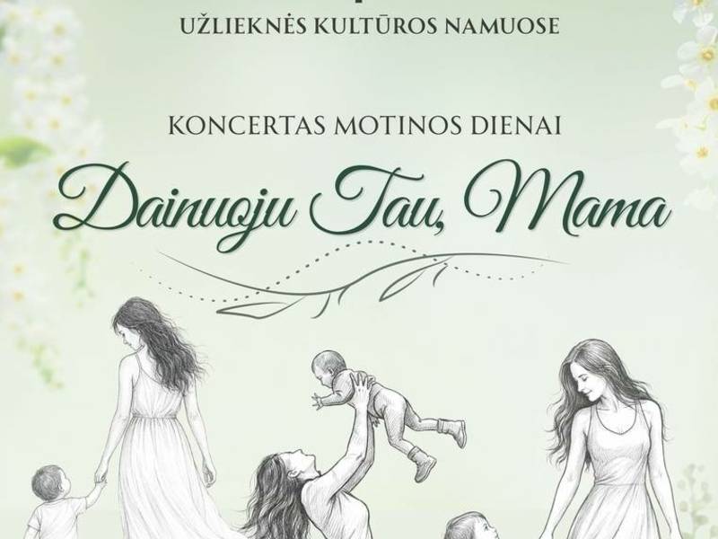 Mātes dienai veltīts koncerts Užlieknes kultūras namā